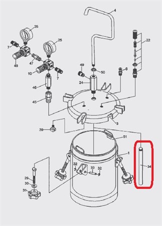 Suction Pipe Sus 303
